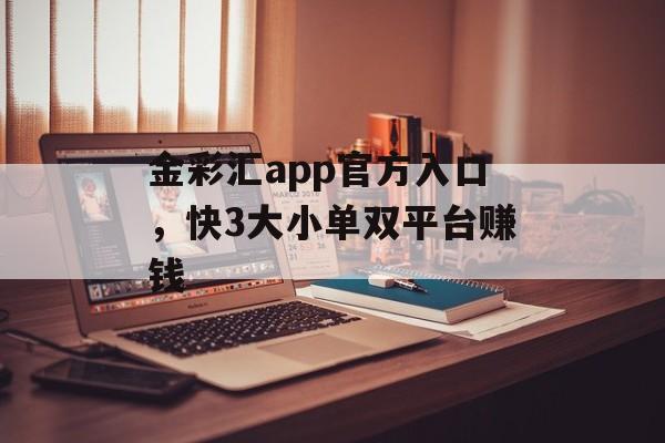 金彩汇app官方入口，快3大小单双平台赚钱